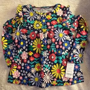 NWT Carter’s sz 4 girls flowered long sleeve SUPER CUTE!